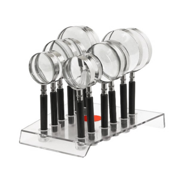 Set lupe cu maner 12 marimi diferite (NAT-0816), www.lutek.ro